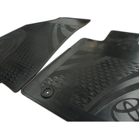 Toyota Kluger Front Rubber Floor Mats Set 07/2010 - 12/2013