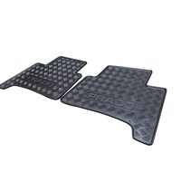 Toyota Landcruiser Prado Rear Rubber Floor Mats 2002-10/2009