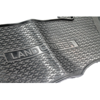 Toyota Landcruiser 200 Rear Rubber Floor Mats Set 2007 - 01/2012