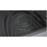 Toyota Prado 5 Seat Rubber Cargo Mat Boot Liner 08/2009 - 2024