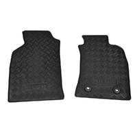 Toyota HiLux Front Rubber Floor Mats 06/2011 - 06/2015