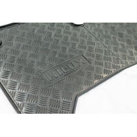 Toyota HiLux Dual Cab Rear Rubber Floor Mat 02/2005 - 07/2015