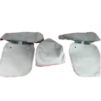 Toyota Land Cruiser Prado 7-Seater Rear Canvas Seat Covers 06/2018 - 05/2021