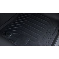 Toyota HiLux Front Rubber Floor Mats Set 08/2015 - Current