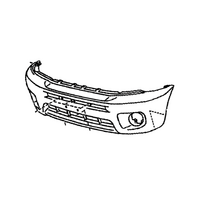 Toyota Front Bumper Cover for RAV4 05/2000 – 07/2003 image