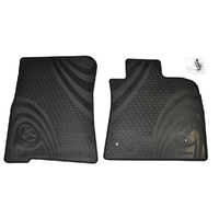 Toyota Landcruiser 200 Front Rubber Floor Mats Set 2007 - 01/2012 image