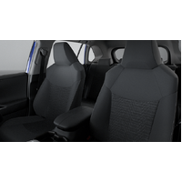 Toyota Corolla Cross Front Fabric Seat Covers (Petrol & Hybrid models) image