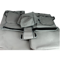 Toyota Land Cruiser Prado 7-Seater Rear Canvas Seat Covers 06/2018 - 05/2021 image