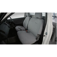 Toyota Hilux Canvas Front Seat Covers Bench 60/40 Split Bucket  image