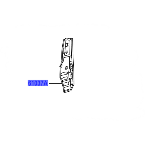 Toyota Center Body Pillar Reinforcement Sub Assembly