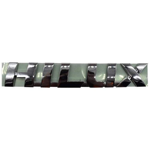 Toyota Front Door Hilux Name Plate Badge 2015 - Onwards