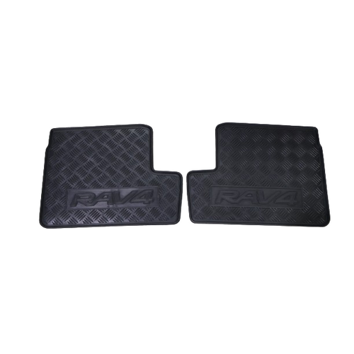 Toyota Rav 4 Rear Rubber Floor Mat Set 08/2003 11/2005