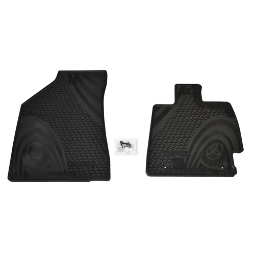 Toyota Kluger Front Rubber Floor Mats Set 07/2010 - 12/2013