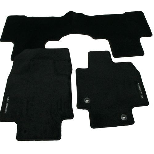 Toyota Kluger Carpet Mats Set Front and Rear 2021 - Onwards