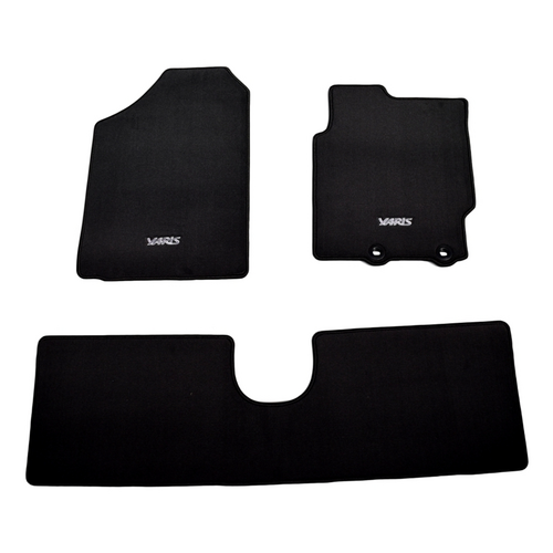 Toyota Yaris Hatch Carpet Floor Mats Front & Rear Set 09/2011 - 04/2020