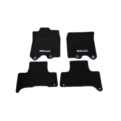 Toyota FJ Cruiser Carpet Floor Mats Front & Rear Set 2011 - 2016