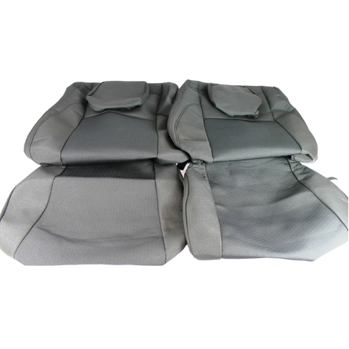 Toyota Corolla Sedan Front Fabric Seat Covers 12/2013 - 08/2019