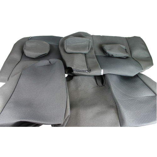 Toyota Corolla Sedan Rear Fabric Seat Covers 12/2013 - 08/2019