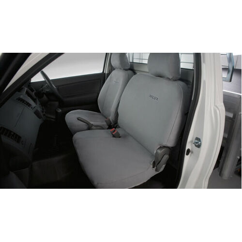 Toyota Hilux Front Canvas Seat Covers Bucket 02/2005-08/2013